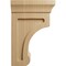 Ekena Millwork 2 1/2"W x 4"D x 6"H Small Gomez Wood Bracket, Cherry BKTW02X04X06GOCH - alternate 2